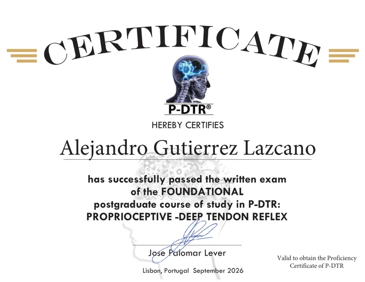 Certificado P-DTR Foundational